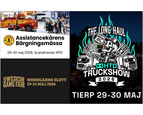 Träffa oss på mässa i maj!