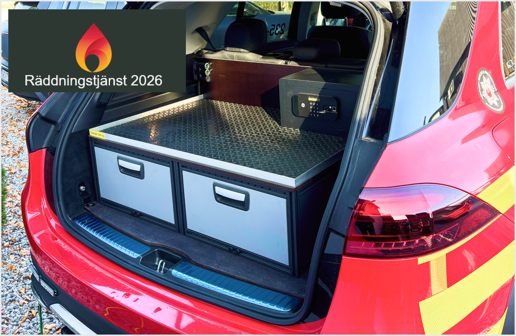 Modul-System ställer ut på Räddningstjänst 2026 i Södertälje