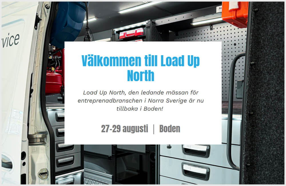 Modul-System ställer ut på Load Up North i Boden – Möt oss i monter 4027!