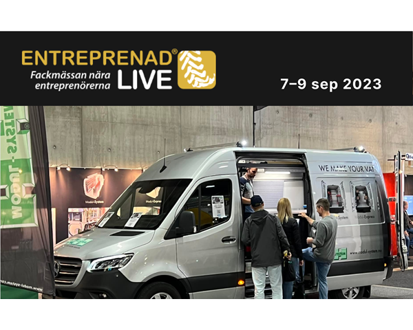 Äntligen dags för Entreprenad Live, 7–9 september på Landvetter