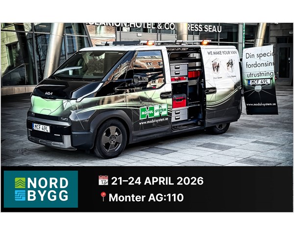 Kom och besök Modul-System på Nordbygg, 21–24 april